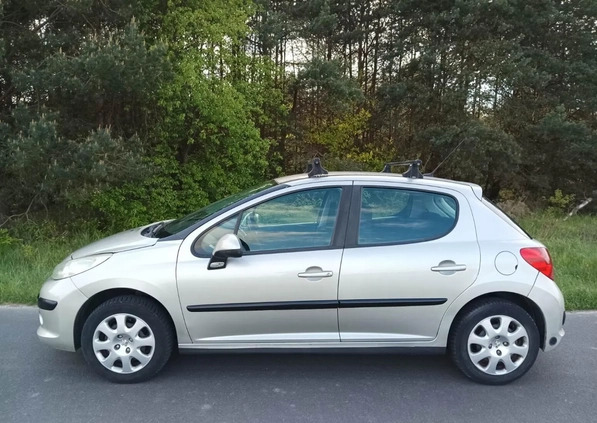 Peugeot 207 cena 7800 przebieg: 320000, rok produkcji 2007 z Sława małe 37